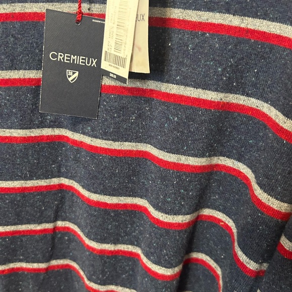 Striped Sweater - Blue and Red - Picture 5 of 9